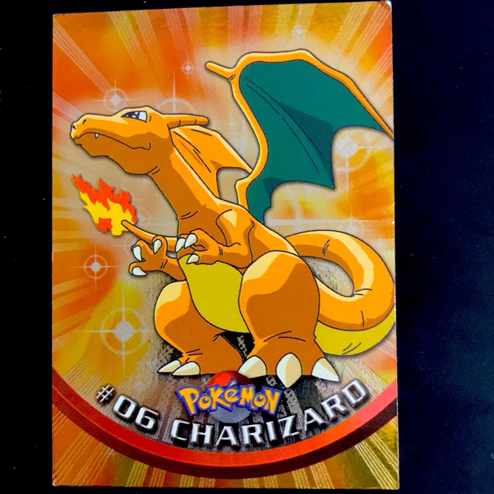 1999 Topps Charizard #6 Rare